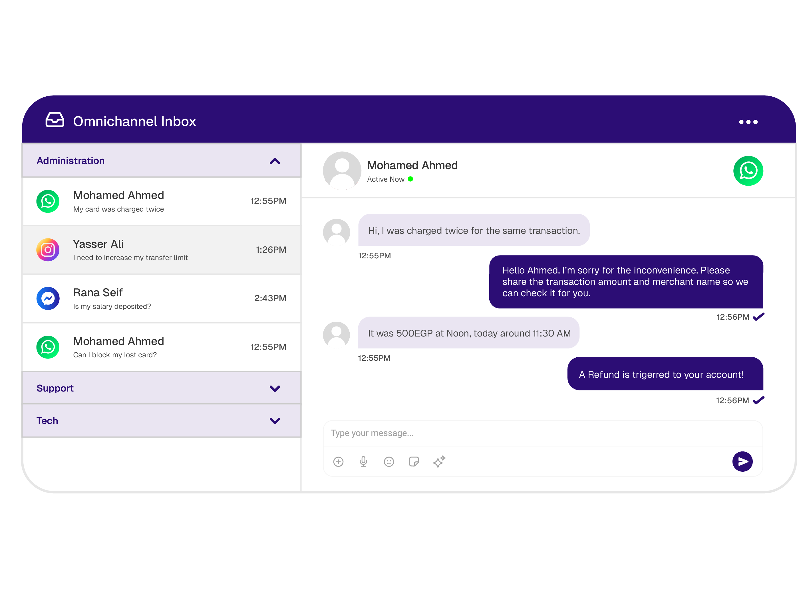 Omnichannel Customer Support